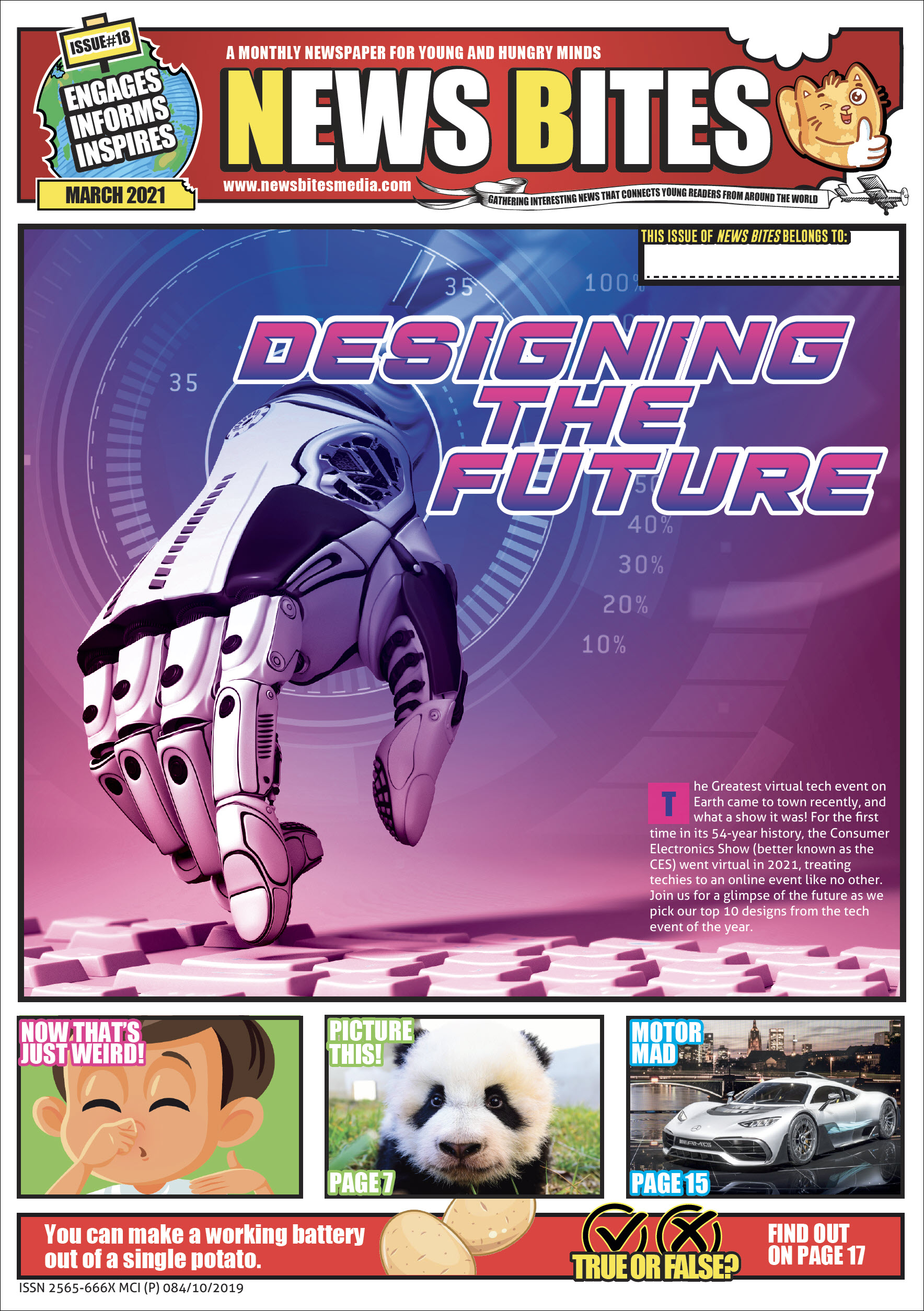 Newsbites Magazines for Schools - Issue No. 18, MARCH 2021