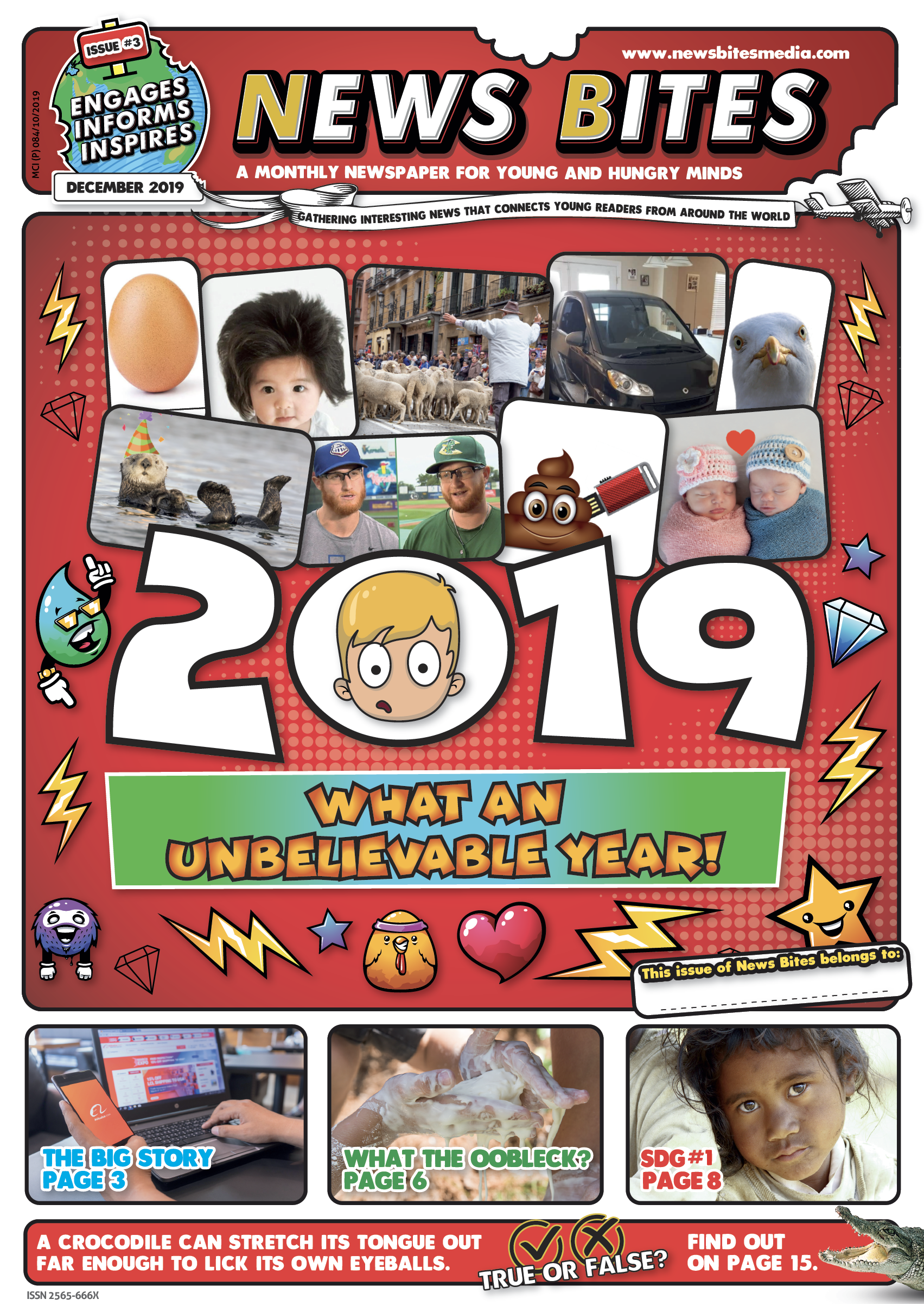 Newsbites Magazines for Schools - Issue No. 3, December 2019