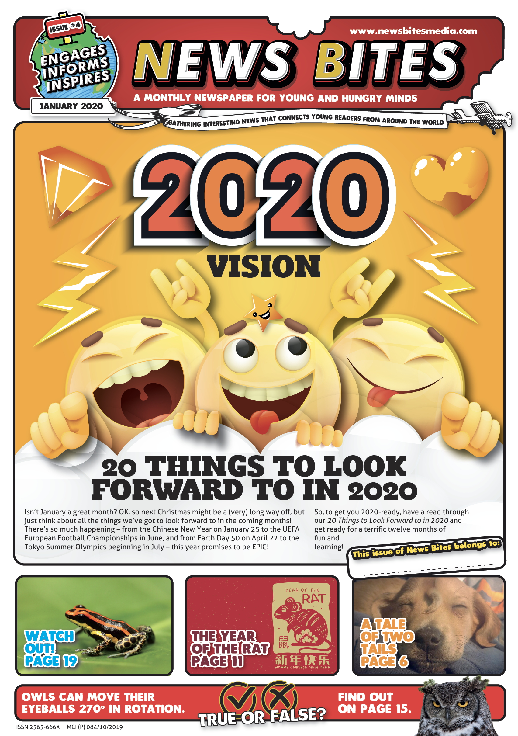 Newsbites Magazines for Schools - Issue No. 4, January 2020