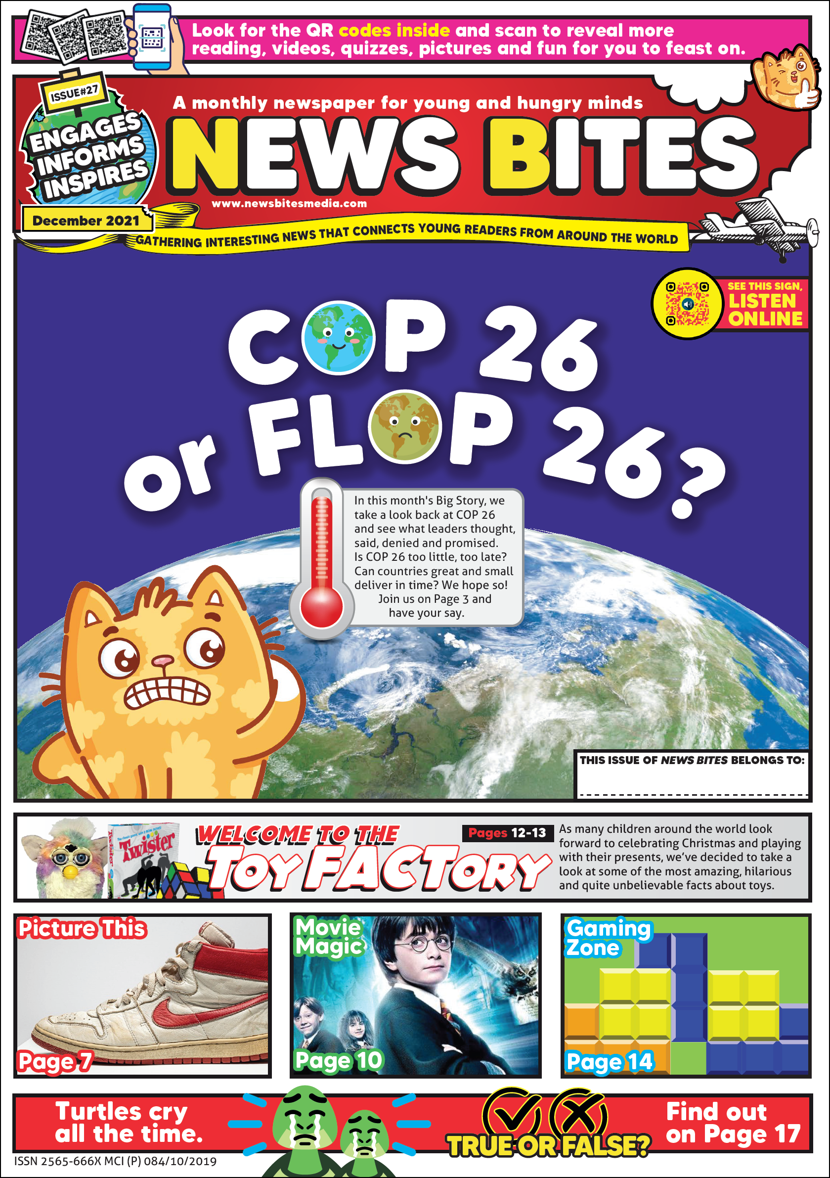 Newsbites Magazines for Schools - ISSUE NO. 27, DECEMBER 2021