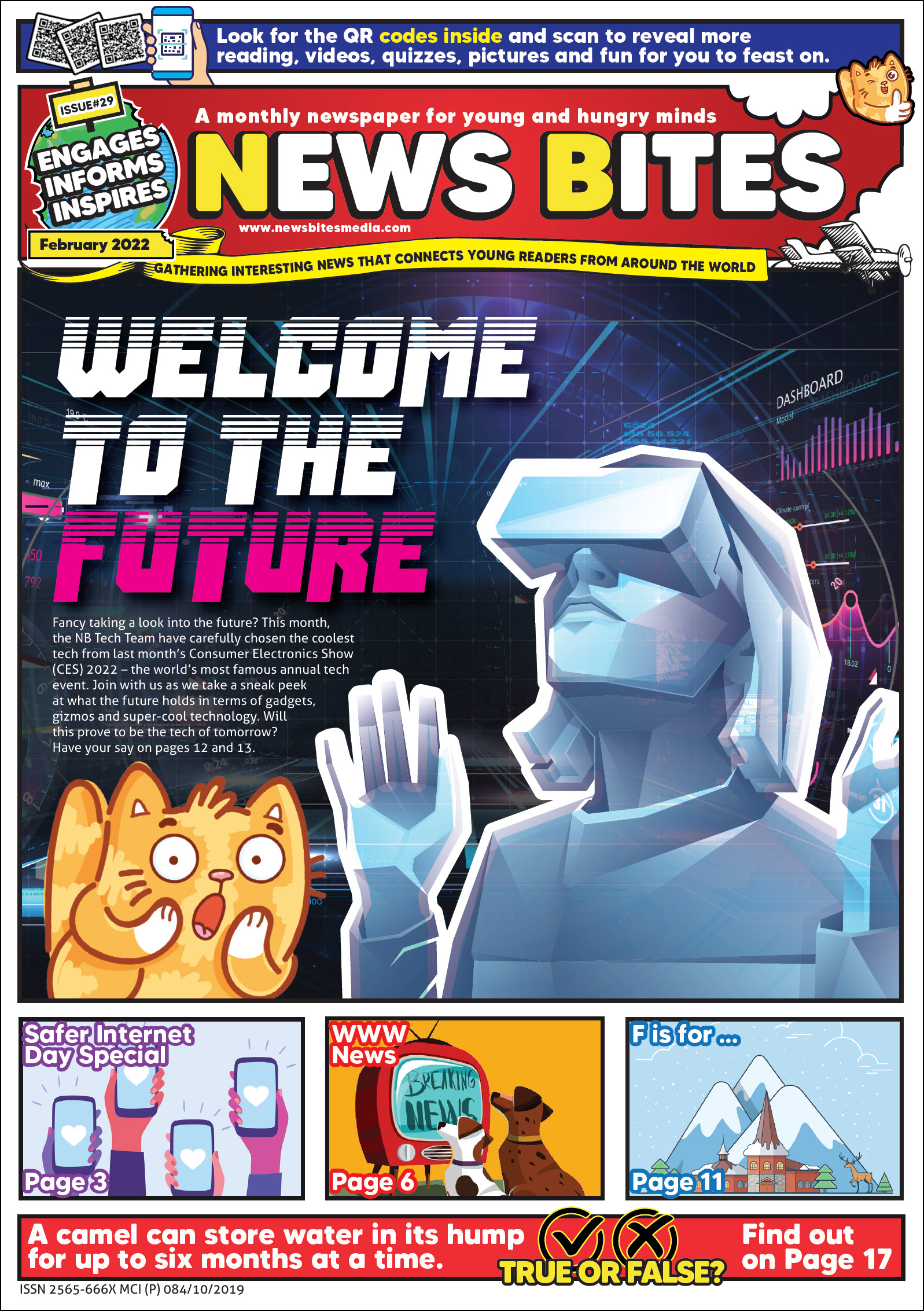 Newsbites Magazines for Schools - ISSUE NO. 29, FEBRUARY, 2022