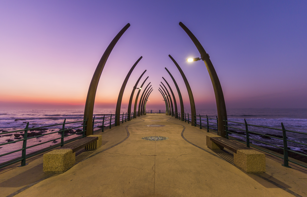 Umhlanga pier Durban South Africa